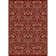 Tapis rouge royal à tissage plat Royal