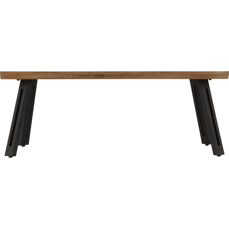 Alexsandra WAVE EDGE COFFEE TABLE, Medium Oak