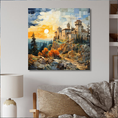 Paysage châteaux intemporels - impression