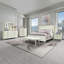 Lit très grand Nora Beige avec DEL-90636625