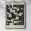 ABSTRACT Series DCCCLxxx III, reproduction encadrée - bois massif-428719749