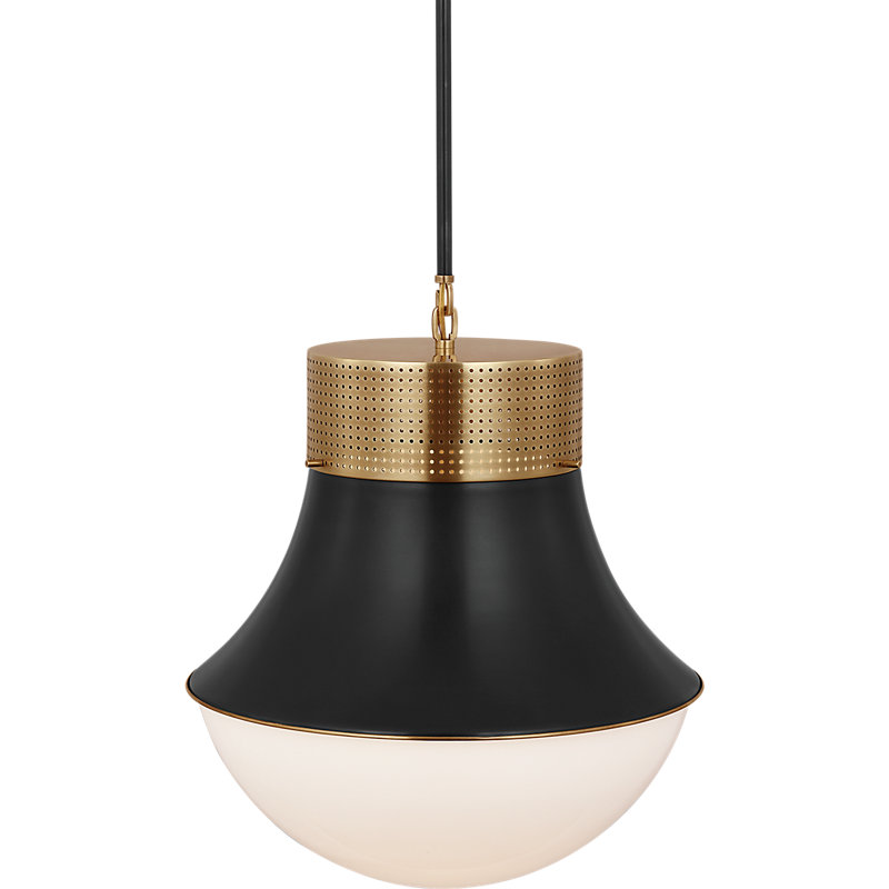 Kelly Wearstler 1 - Light Pendant, 19" H x 17" W x 17" D