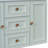 30" Wall Mounted Bathroom Vanity With Sink Combo, Functional Drawer, Solid Wood & MDF Board & Ceramic
