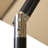 9FT Solar Powered Patio Umbrella with 32 LED Lights & Push Button Tilt & Crank Lift System for Garden/Lawn/Deck,Tan