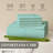 Premium Rayon From Bamboo Blend Sheet Set With Deep Pockets, Cooling and Breathable-370659632-370659661