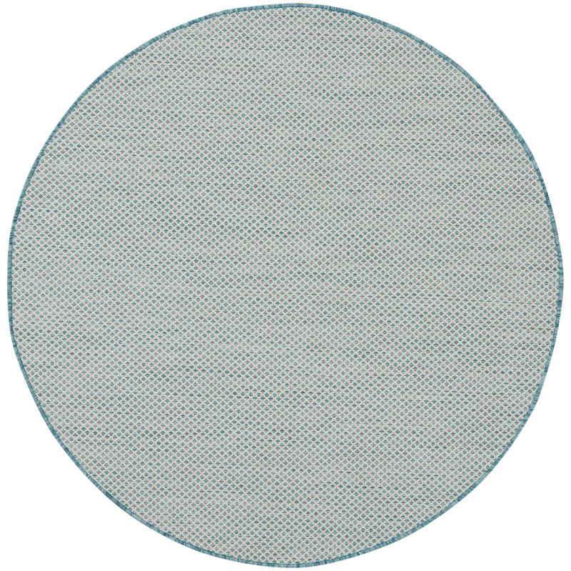Mcdade Indoor / Outdoor Rug, Round 4'