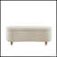 Banc de rangement Boucle crème Voir ci-dessous-504068946