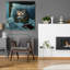 «Night Owl» par Lucia Heffernan, art mural en verre acrylique-161098832