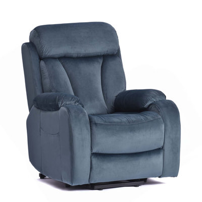 Electric Power Lift Recliner Chair with Side Pocket & Remote Control for Seniors, Home Theater, Living Room