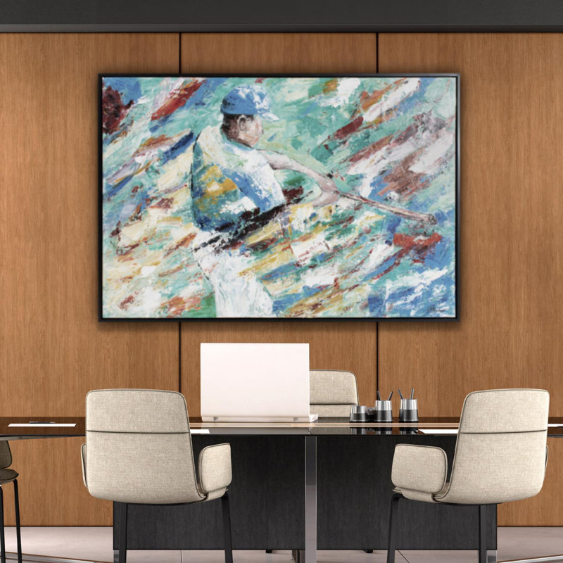 Home Run Swing Wall Art