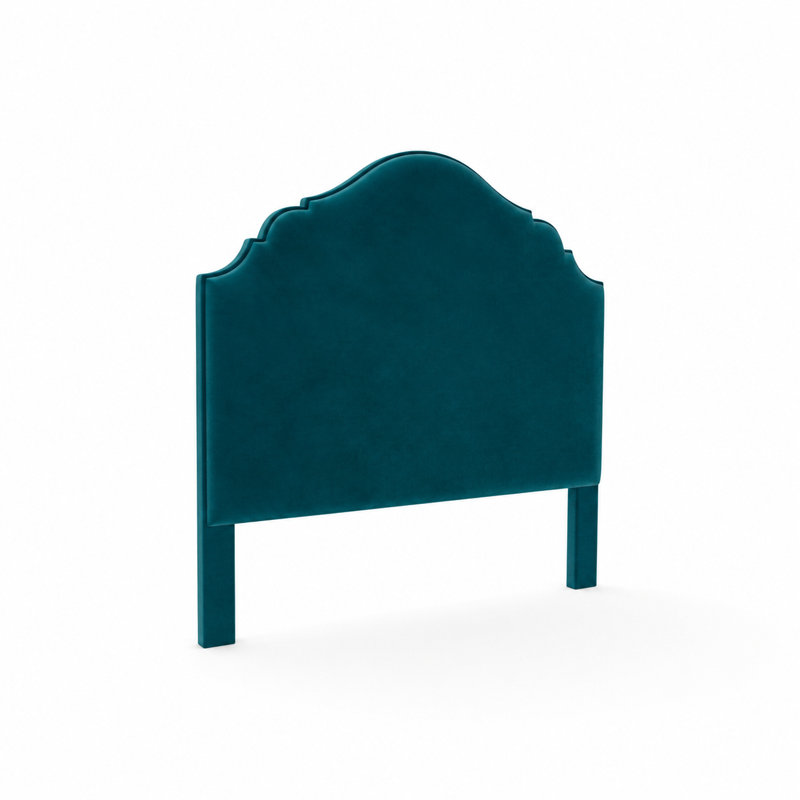 Hamilton Upholstered Headboard, Posh Life Performance Velvet Bayoux, Full