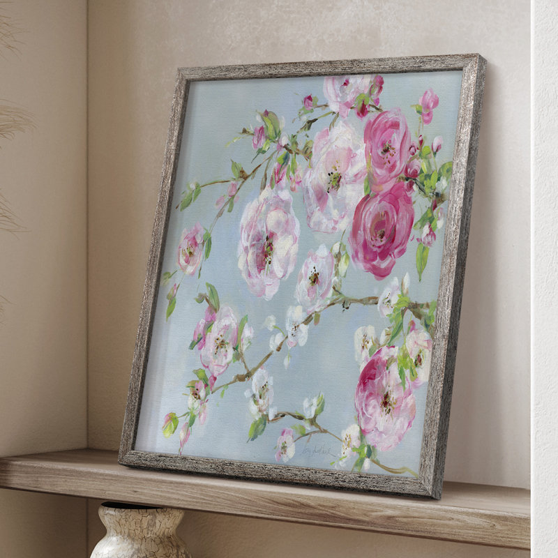 «Scent of Spring», reproduction encadrée - bois massif 49614, H 21 po x l 17 po