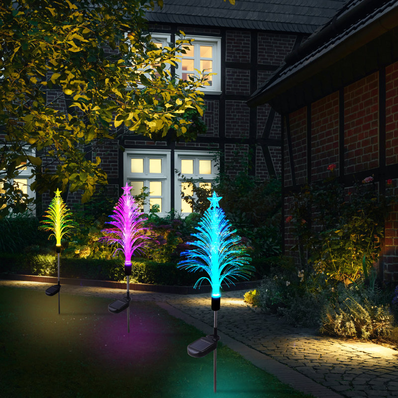 Le jardin solaire allume une lumière changeante à basse tension pour les décorations extérieures