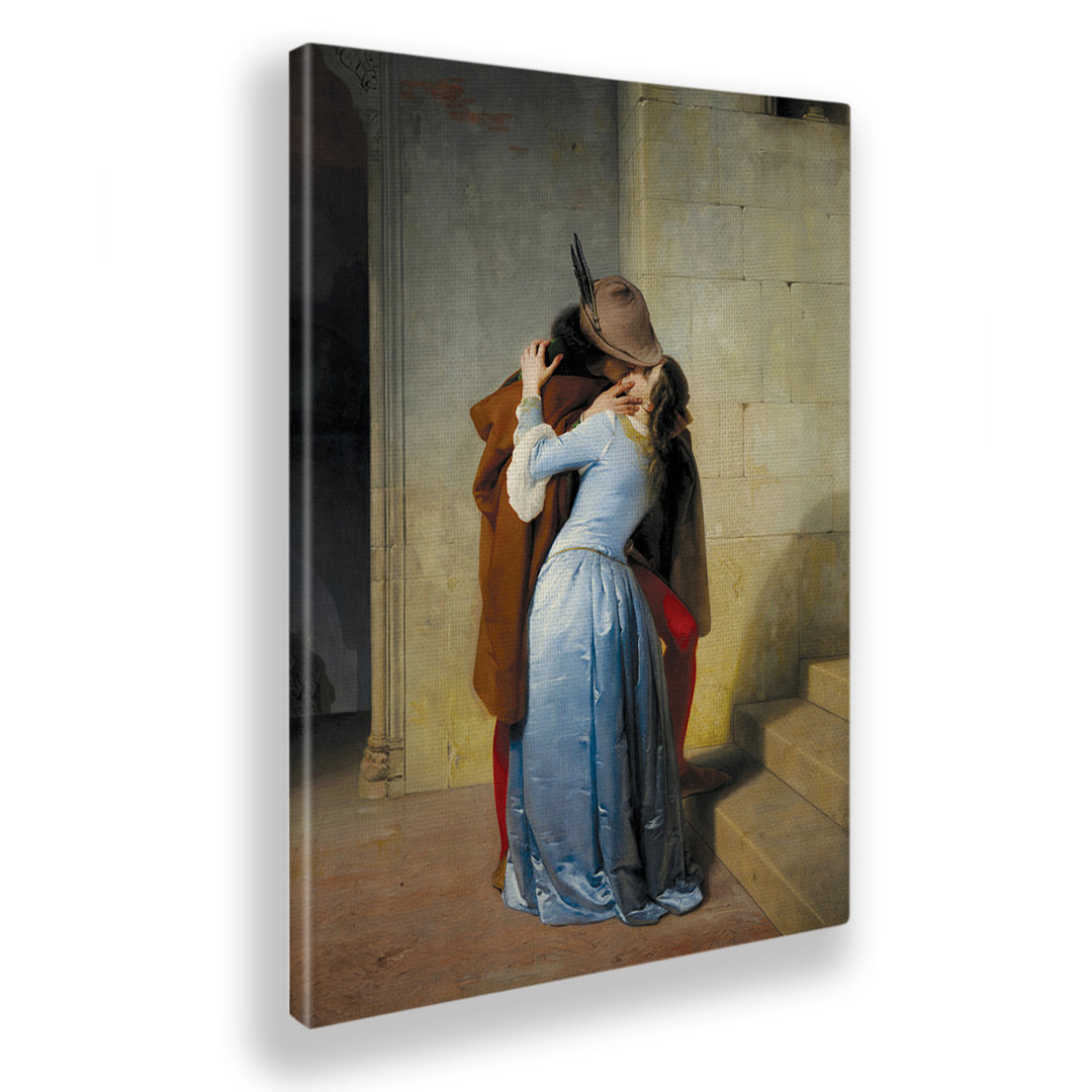 Wandbild Der Kuss von Francis Hayez