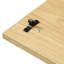 Meuble pour chat 2 en 1 naturel de couleur naturelle, table d'appoint avec bac à litière, conception compacte pour un espace limité, maison multifonctionnelle avec rangement, confort ventilé, simplicité d'entretien, installation en 2-130666507