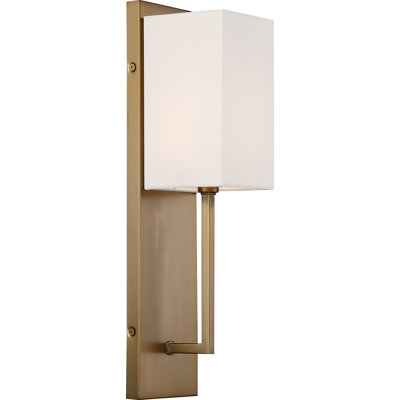 Kaitlin 1-Light Dimmable Armed Sconce