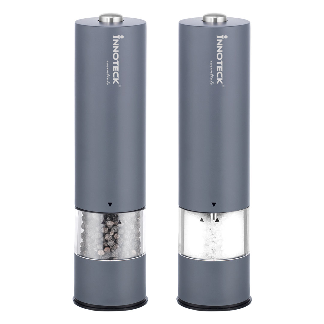 Brand Innoteck Essentials Battery Powered Salt & Pepper Mill Set