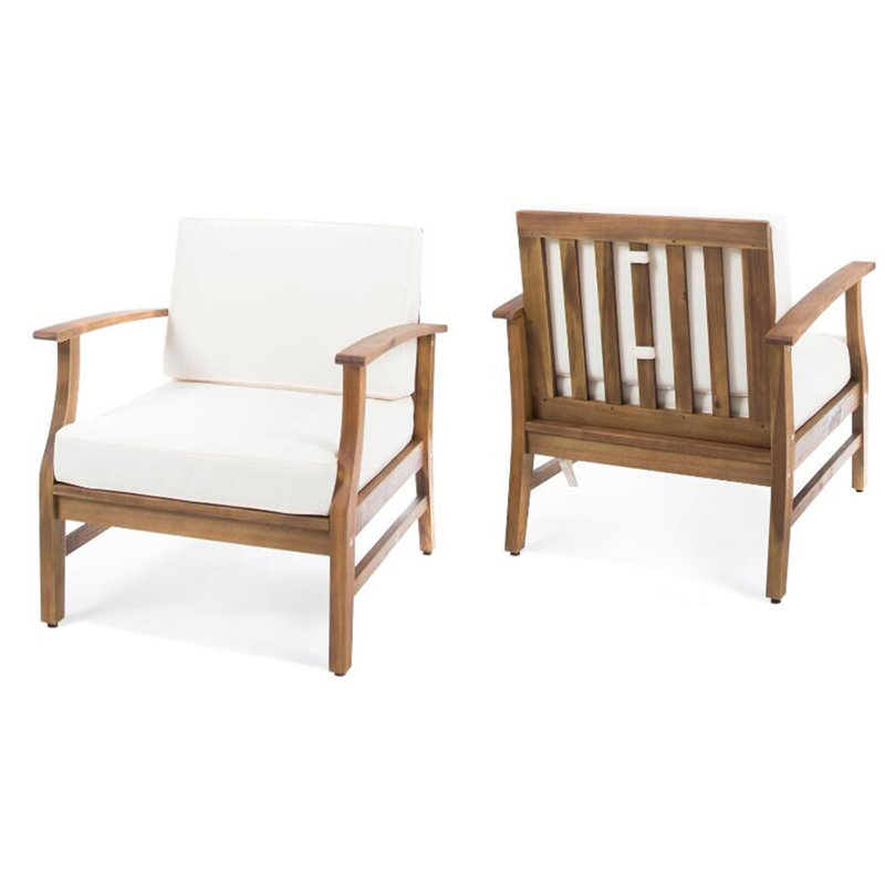 Ensemble de 2 chaises club Perla
