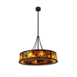Whispering Pines Downrod Ceiling Fan