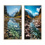 «USA Rocky Mountain Serenity Landscape», 2 pièces