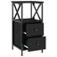 Herendeen 34cm W Iron Bedside Table-272789200-328739557