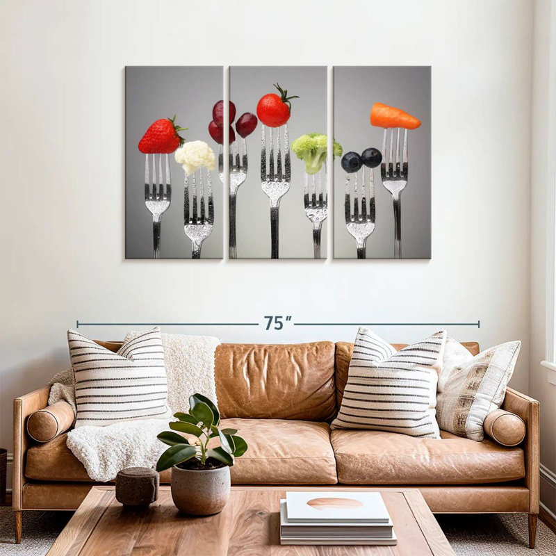 'Healthy Eating, 36" H x 57" W