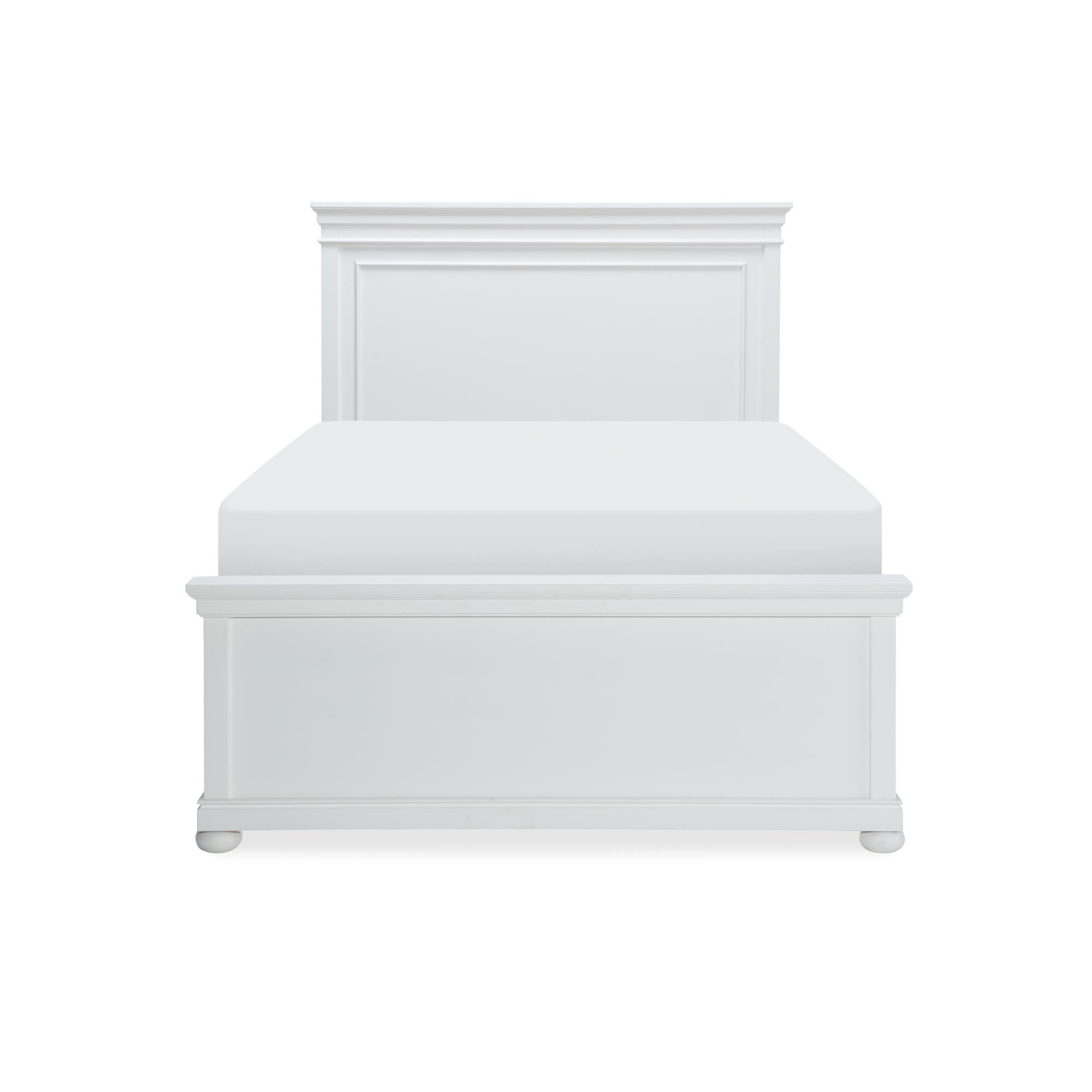 Jayden Complete Panel Bed, Full, White