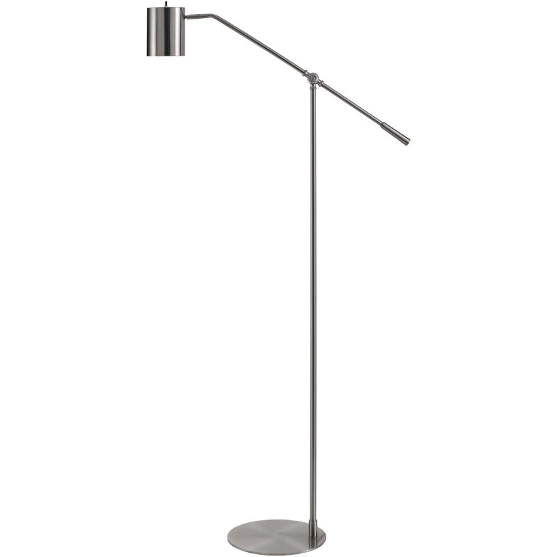 Earmon Floor Lamp, Silver
