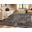 Rambo Geometric Black/Ivory Area Rug-1198745328-1163769021