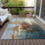 Machine Washable Indoor/Outdoor Cadence ACN2157 Abstract Rug-752660022