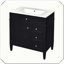 Meuble-lavabo moderne simple avec tiroirs supérieurs-1016814474
