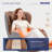 NOUHAUS Heated Classic Massage Chair Full Body and Spot Massaging Recliner with Ottoman, Bluetooth Speaker, in-Chair Charger. Portable Shiatsu Body Massager Chair-134227197