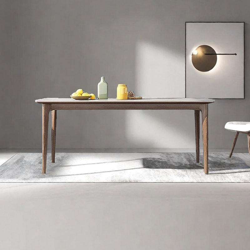 Table de salle à manger Rock, H 29,52 po x L 62,99 po x l 31,49 po