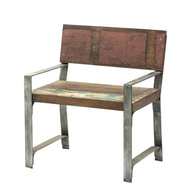 Chaise d'extérieur en bois récupéré Greenwich