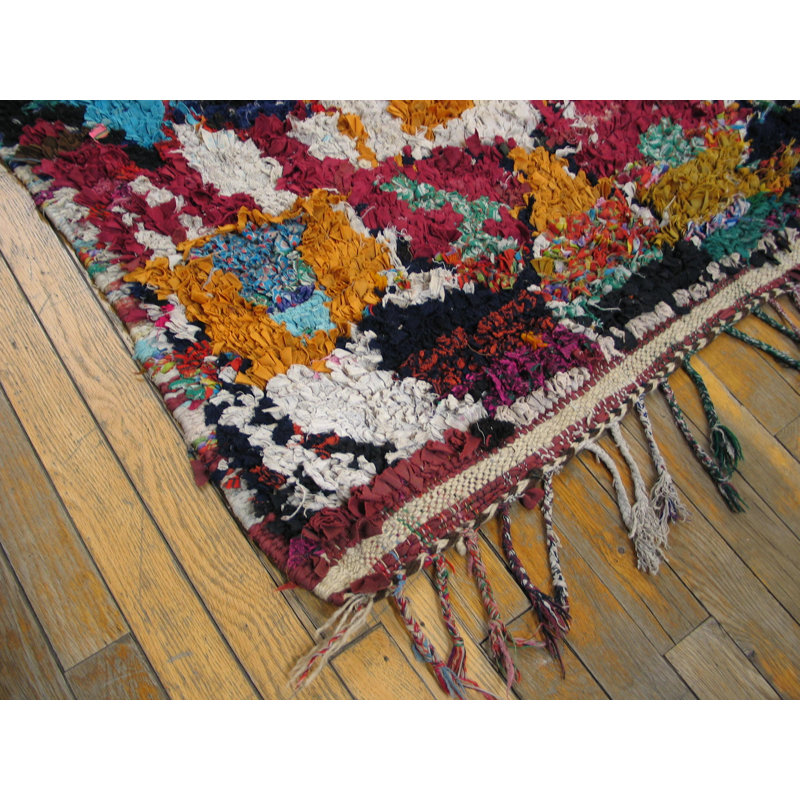 Tapis multicolore en laine Antique