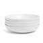 over&back Coupe Semi Hand-Finished Stoneware Dinner Bowls, Set of 4-99279666