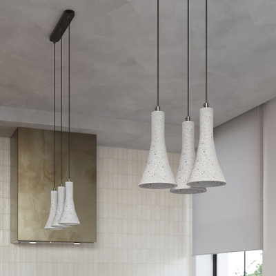 Boff 3 - Light Satin Black Pendant