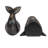 Decorative Distressed Resin Whale Bookends
