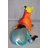 Modern Looking Greyhound Dog Statue Made Of Resin Size: 19" X 9" X 12"H