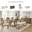 Geovoni Polyester Upholstered Bench