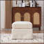 Banc rembourré en chenille avec rangement rabattable-130942305