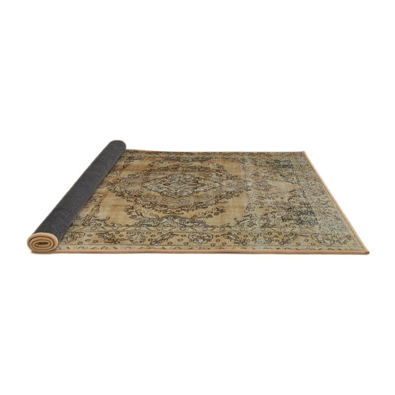 Tapis oriental beige, Rond 5 pi