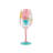 Lolita Best Mom Ever Wine Glass 9in H