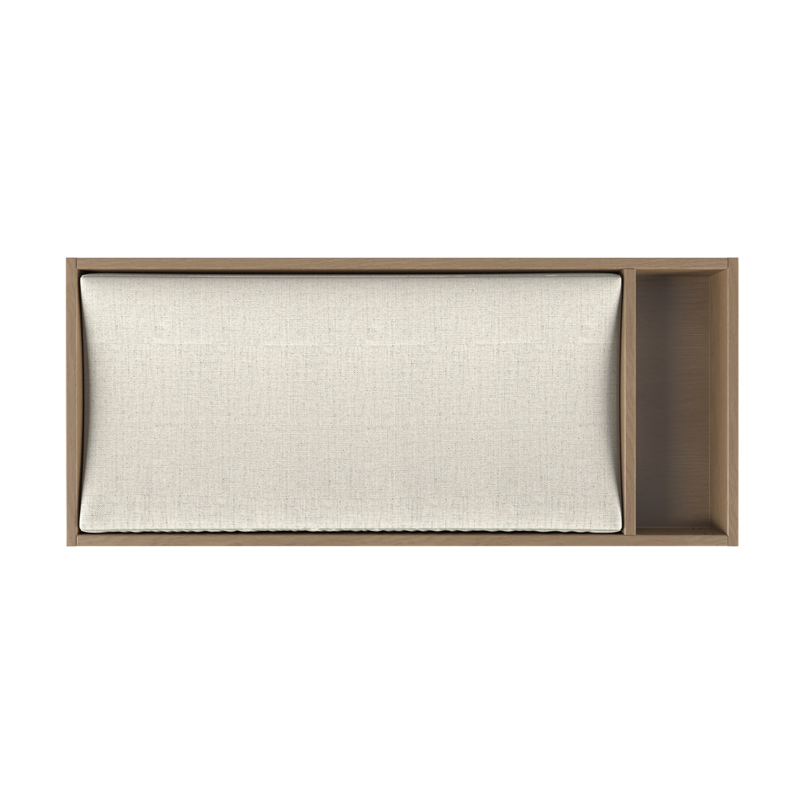Universal Changing Table Topper, Nutmeg