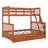 Twin Over Full Bunk Bed With Two Storage Drawers, Convertible Into 2 Beds, Solid Wood Bunk Bed With Ladder And Guardrails-807782177