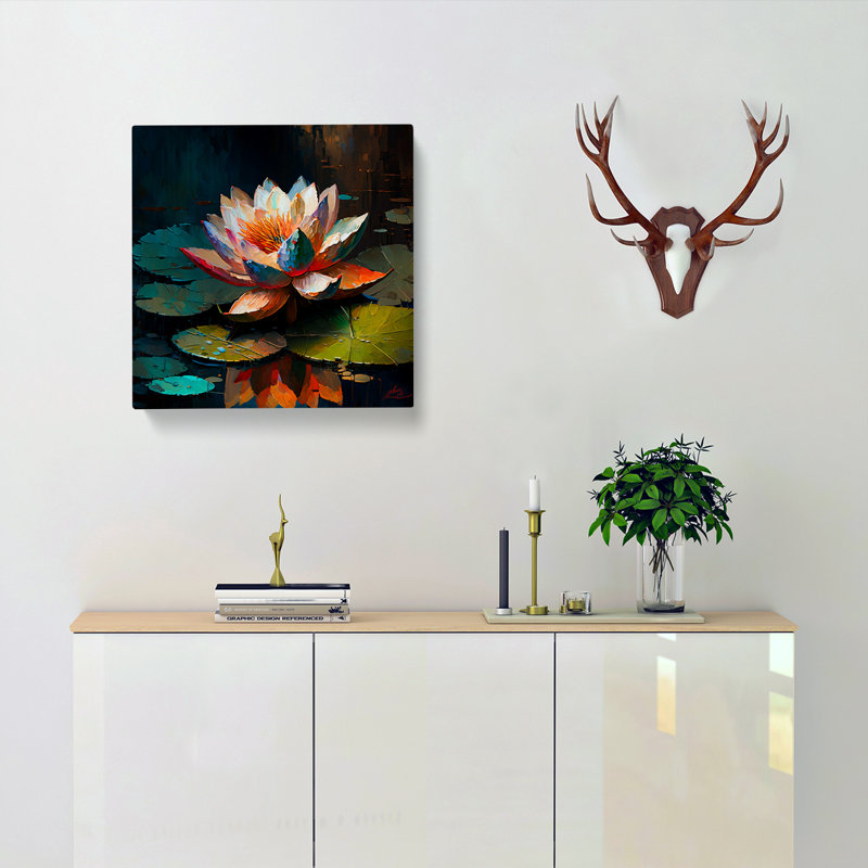 Modern Wall Art - Wrapped Canvas, 35cm H x 35cm W x 3cm D