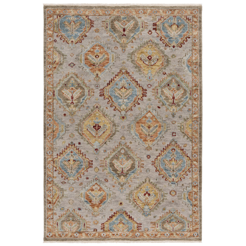 Samarkand 100 One Hundred Five Area Rug In Beige / Gold, Rectangle 6' x 9'