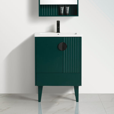 Ensemble de meuble-lavabo simple 24 po Saimah