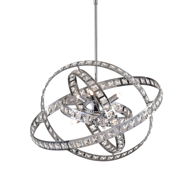 Darlotta 6 - Light Dimmable Chandelier