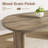 Oval Executive Desk, Wood Office Desk, Large Aesthetic Computer Desk, Farmhouse Wooden Laptop Desk-308083855-308083851